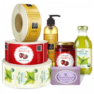 Kundenspezifischer selbstklebender Druckprodukt-Aufkleberaufkleber, klebender Druckdruckerpapier-Aufkleber