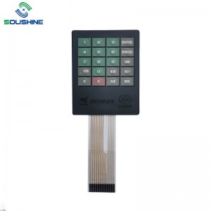 Kundenspezifischer Membranschalter \/ Tastatur der Skalen