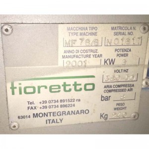 Schuhherstellung Fioretto Stiefel Bein Bügelmaschine