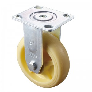 Robustes, verchromtes Gehäuse mit weißem 3-TPE-Rad