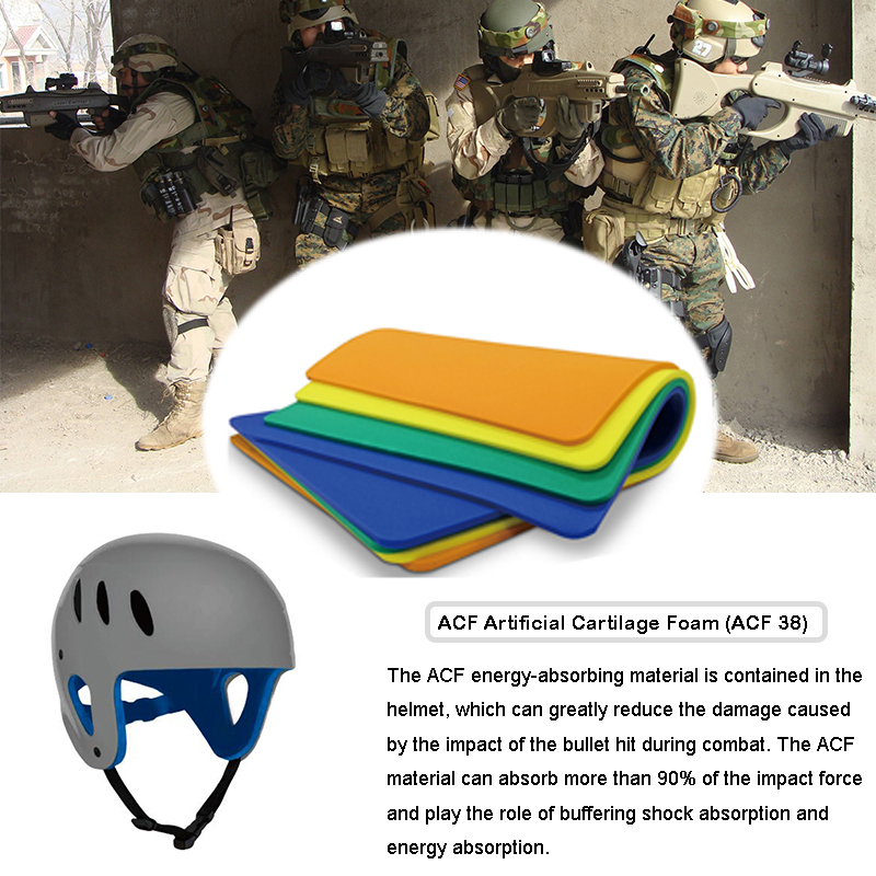 Tactical Bulletproof Military Helmet Aufprallschutzmaterialien (ACF)