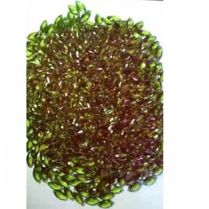 Chromotropisches Steinmossianitglas des russischen Chamäleons