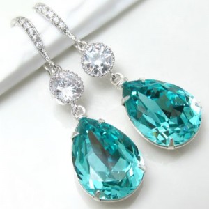 Frauen ohrringe edelstein ohrringe ohrclips baumeln ohrringe