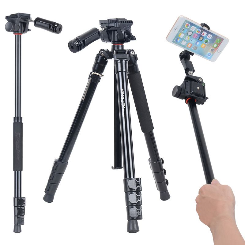 Kingjoy Mini Tripod Kit BT-158 für Kamera und Smartphone