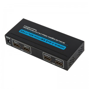 V2.0 HDMI 2x2 Switch \/ Splitter-Unterstützung 3D Ultra HD 4Kx2K @ 60Hz HDCP2.2