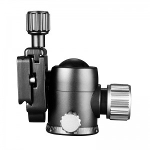 KINGJOY G0 neues Design 360-Grad-Rotationskugelkopf mit Arca Swiss Quick Release Plate