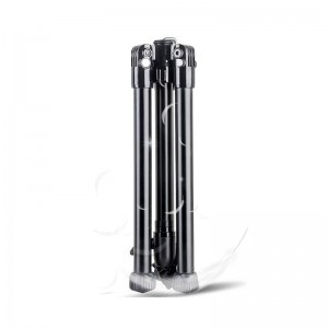 Kingjoy SC056 5-teiliges faltbares Stativ-Kit mit Flachwinkelaufnahme und Mittelsäule kann als Einbeinstativ verwendet werden