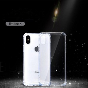 iPhone X \/ iPhone XS TPU + PC transparente und schlagfeste Handyhülle
