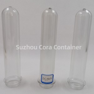 27mm 65g Halsgröße32mm Plasitc Pet Preform für Wasser Getränkeöl