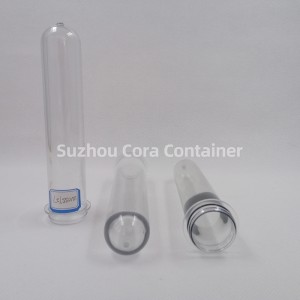 27mm 55g Neck Size32mm Pet Schaumflasche Preform für Kosmetikverpackungen