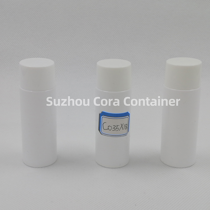 35ml Hals-Größe 18mm Pet Plastic Kosmetik Flasche mit Schraubverschluss
