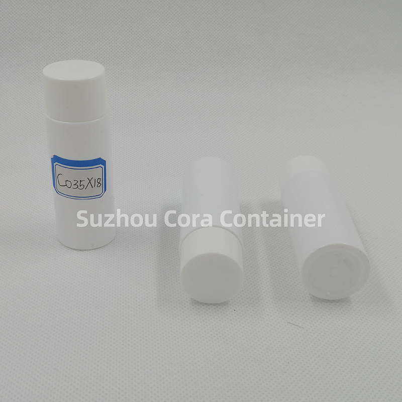 35ml Hals-Größe 18mm Pet Plastic Kosmetik Flasche mit Schraubverschluss