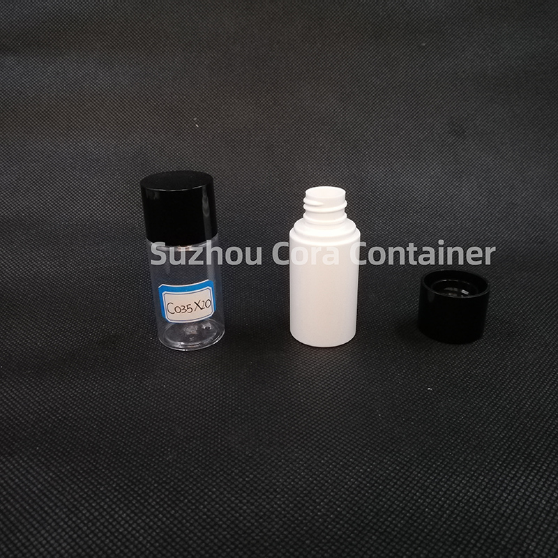 35ml Hals Größe 20mm Pet Plastic Kosmetik Flasche mit Schraubverschluss