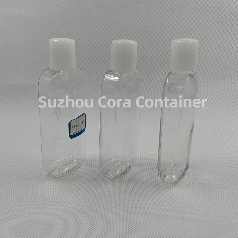 110ml Hals Größe 20mm Pet Plastic Kosmetik Flasche mit Schraubverschluss