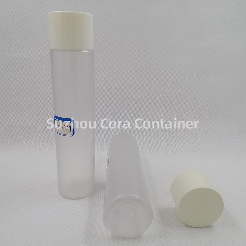 215ml Hals-Größe 24mm Pet Plastic Kosmetik Flasche mit Schraubverschluss