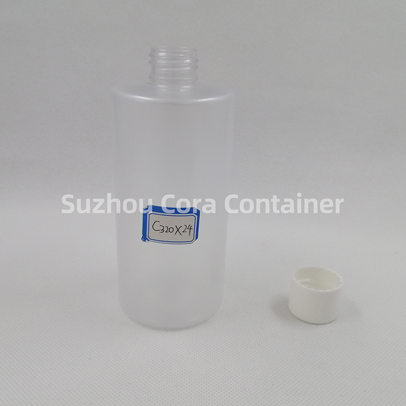 320ml Hals-Größe 24mm Pet Plastic Kosmetik Flasche mit Schraubverschluss