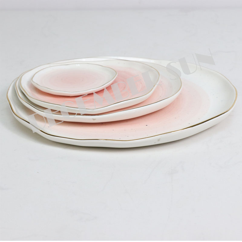 Eine große Auswahl Keramik Tisch Dessertteller Becherschale