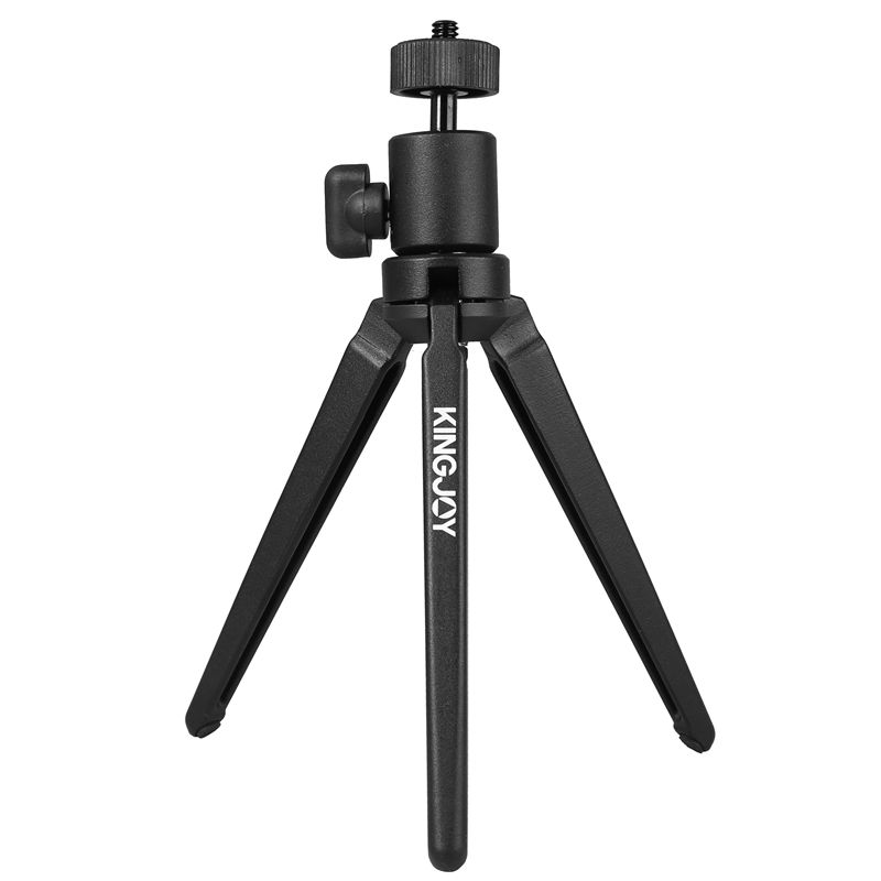 KINGJOY Mini Aluminium Tablet Kamera Fotostativ M5 mit 360 Degree Rotierender Kugelkopf