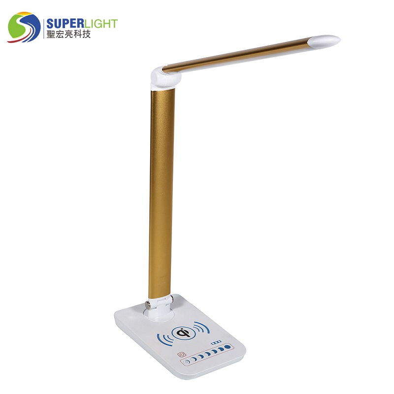 585SW Wireless Charging DESK LAMP Rottable LED LAMP for READING