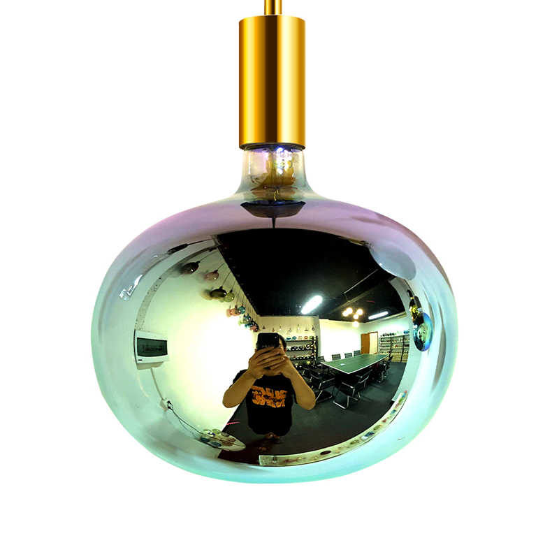 G200 4W Sieben bunte Dekoration geführt innen oder außen spiralförmige Glühlampe