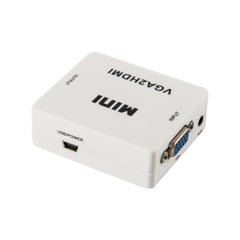 Mini Size VGA+Audio to HDMI Converter 1080P