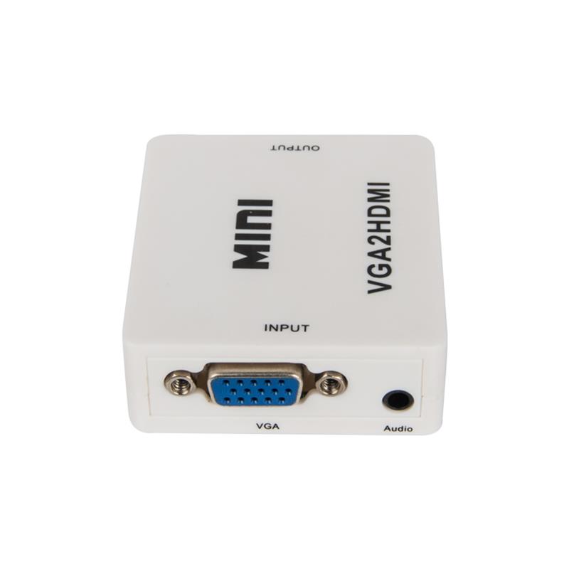 Mini Size VGA+Audio to HDMI Converter 1080P