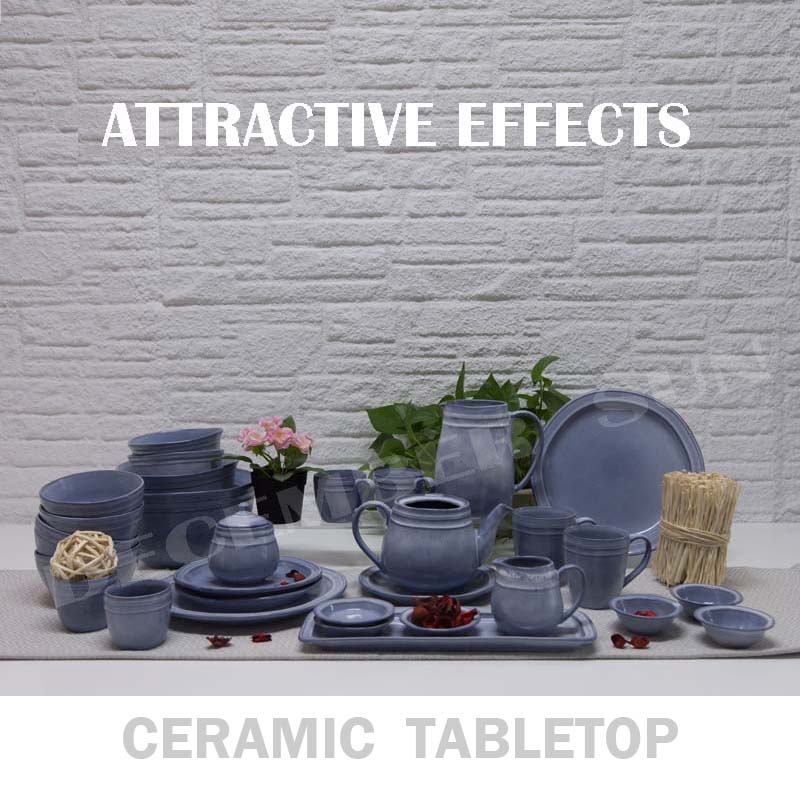 Eine große Auswahl Keramik Tisch Dessertteller Becherschale