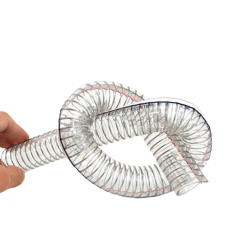 Chinesische Fabrik 2 Zoll flexibler Schlauch PVC-Stahldraht sprial verstärkter Schlauch