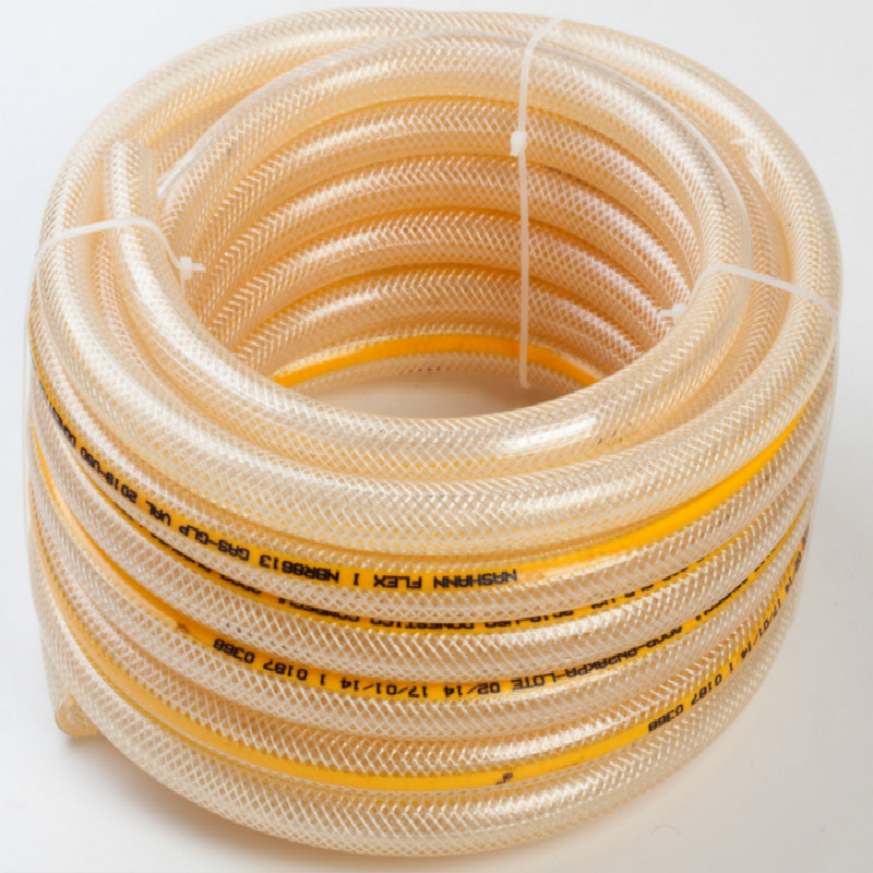 Bunter hochwertiger PVC-Hochdruckfaserschlauch