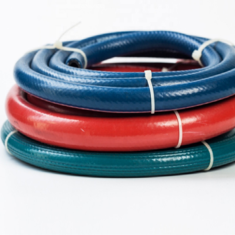 Buntes Luft-PVC umsponnene direkte Fabrik des lpg-Gasschlauchs