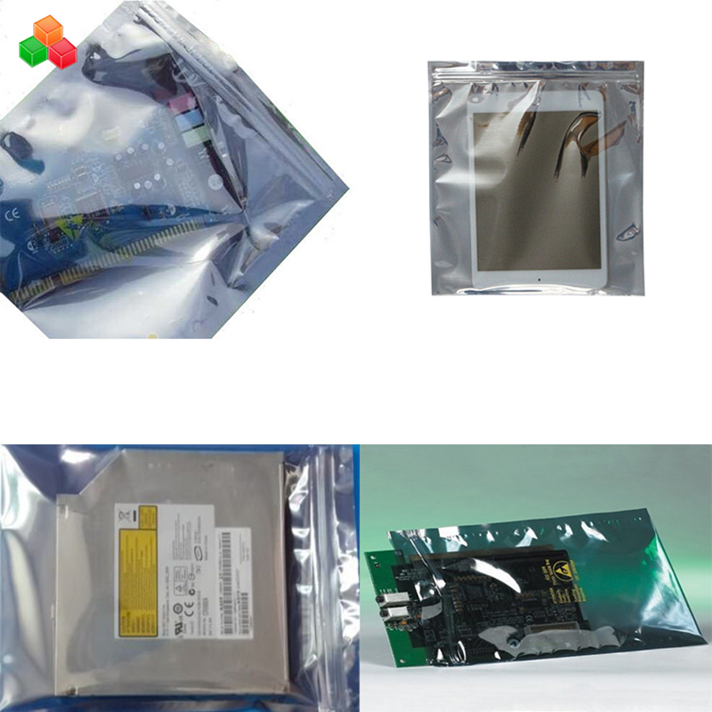 Hochwertige wasserdichte wiederverschließbare Plastik zip PE antistatische Kunststoffbeutel esd Schutzbeutel für Elektronikpackung