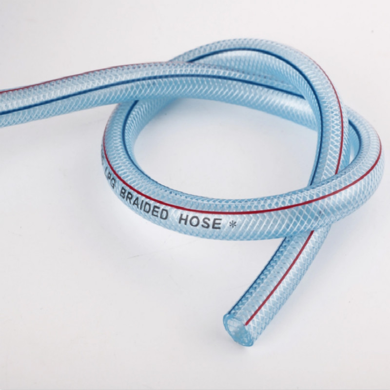 Wasserleitung Kunststoff flexibler, verstärkter Geflechtschlauch PVC Gartenwasserschlauch