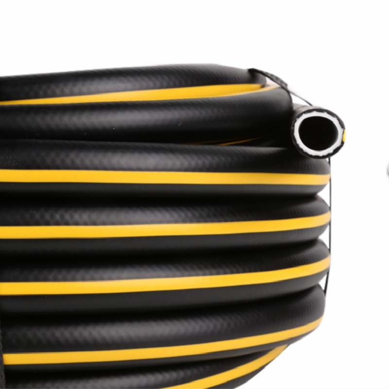 3 Schicht bunter umsponnener flexibler PVC-Schlauch des Gartenwassers