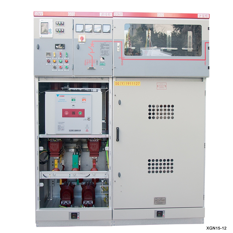 XGN15-24 (RMU) gasisolierte Hochspannungsschaltanlage mit Leistungsschalter (AIS) für den Innenbereich