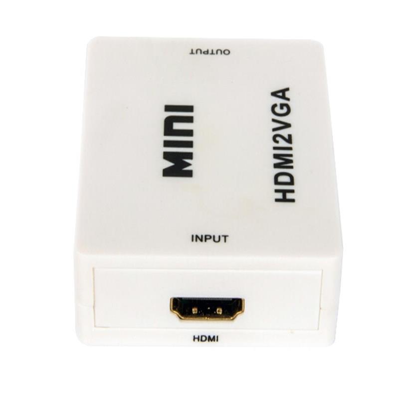 Mini HDMI zu VGA + Audio Converter 1080P