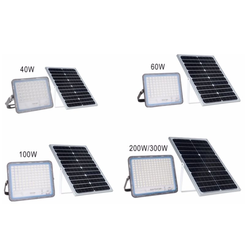 40w 60w 100w 200w 300w solares Flutlicht