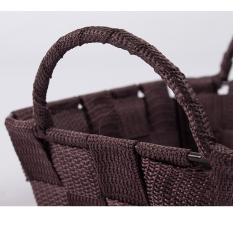 Handgemachte gewebte Polypropylen Stoffkorb-