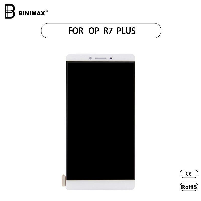 Bildschirm für Mobiltelefon-LCDs BINIMAX-Reparatur ersetzen Anzeige für OPPO R7 PLUS