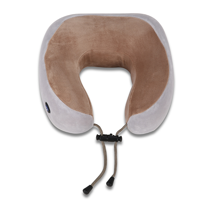 AA Batterie U-förmiges Massagekissen Memory Foam Neck Travel Massagekissen Neck Massagegerät