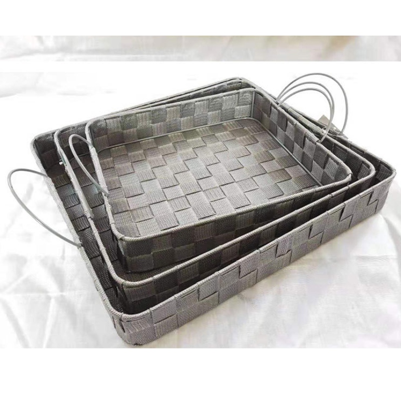 Stoffkorb mit Griffen