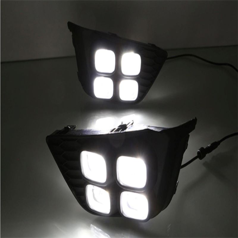 Tageslicht für Honda Jazz/Fit 2014~2016,Foglamp für Honda Jazz/Fit 2014~2016 DRL