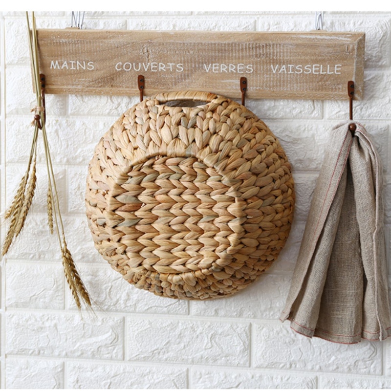 Gewebter Wasserhyazinthenkorb