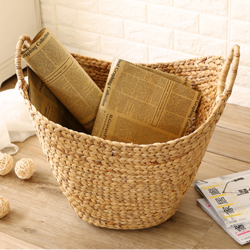 Set von 3 Wohnkultur Wasser Hyazinthe Korb