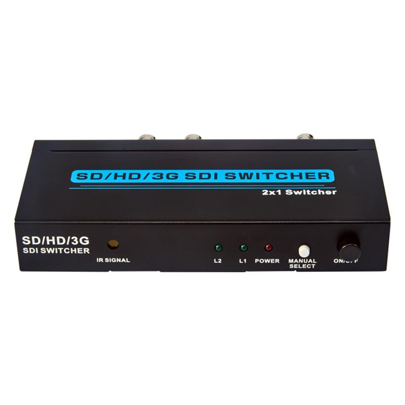 SD / HD / 3G SDI 2x1 SWITCHER Unterstützung 1080P