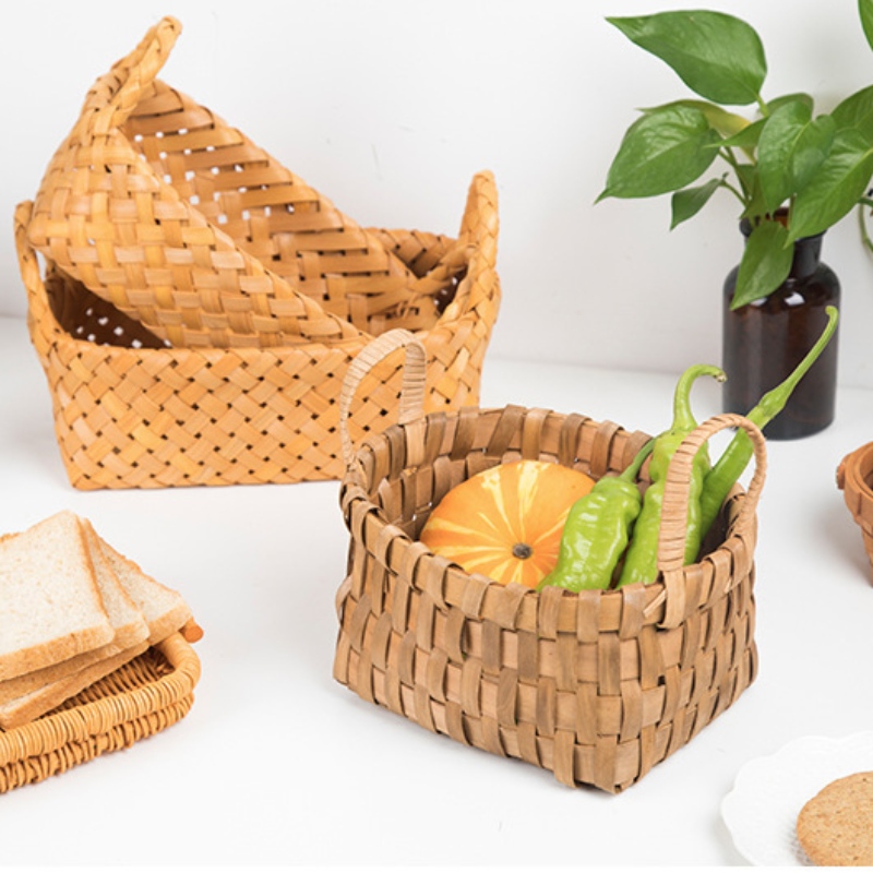 Home Dekor Holz Tray mit Griff