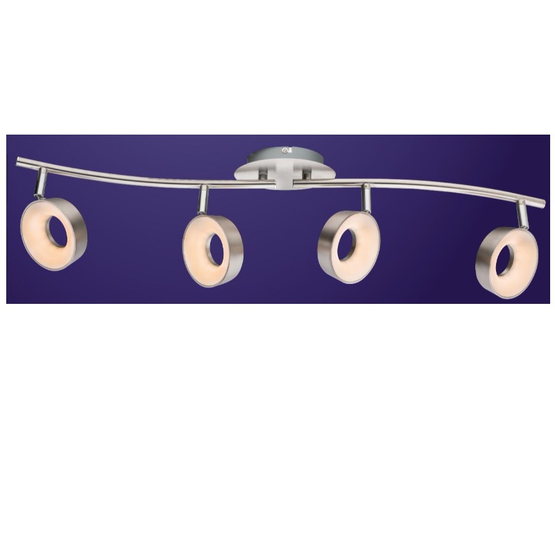 Hochspannungs-LED-Spotlicht 4 mit Kunststoffschirm