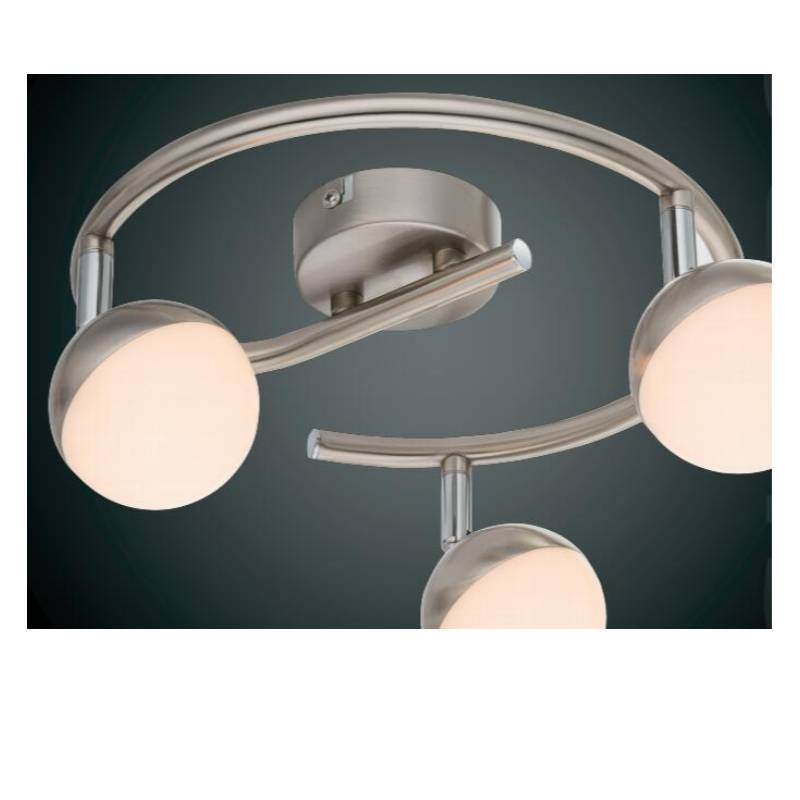 Hochspannungs-LED-Spotlicht-3 mit Halbkugel-Kunststoffschirm