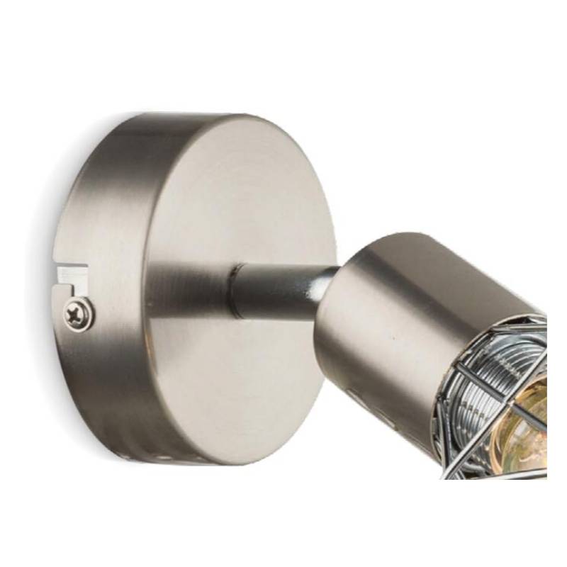 Spotlight-1 mit Metallnetzschirm