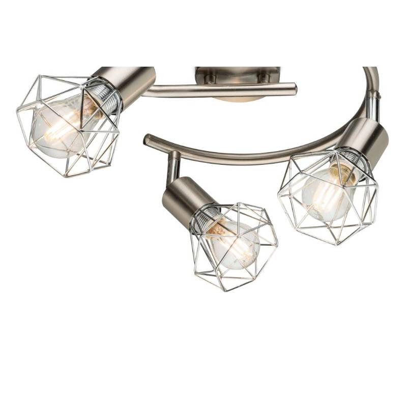 Spot light-3 mit metallischen Brennschatten