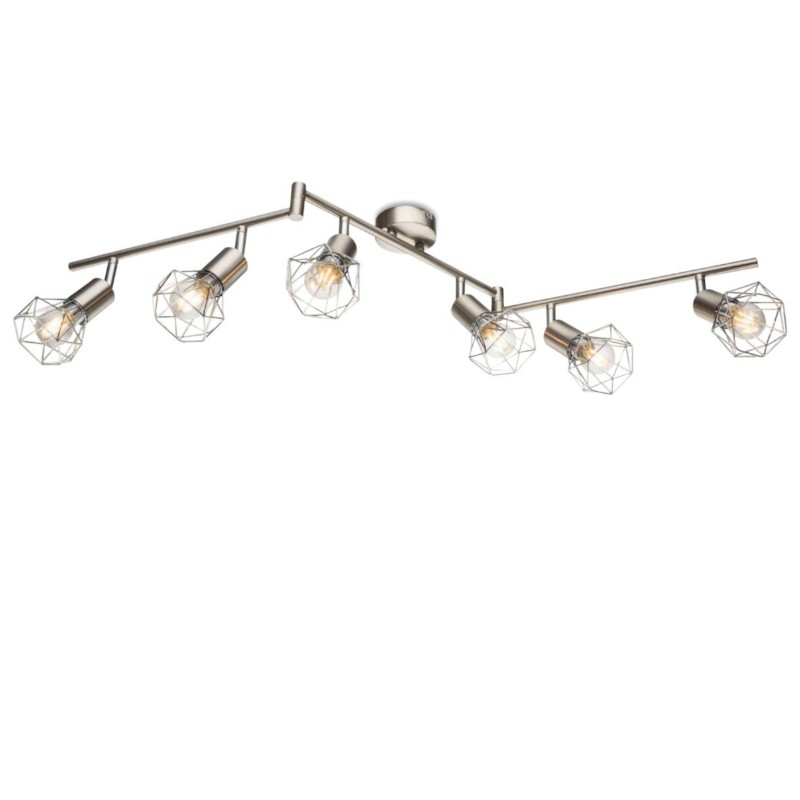 Spot light-6 mit Metallnetzschirm